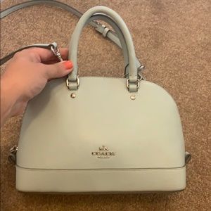Pale Blue Coach Purse